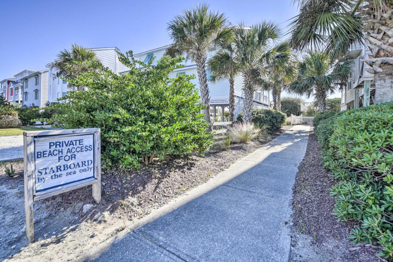Sunny Condo - Private Ocean Isle Beach Access! Esterno foto